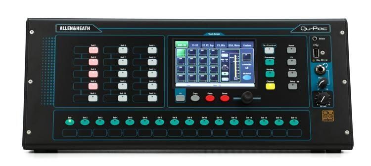 DJ оборудование Allen & Heath Qu-Pac Ultra-Compact Digital Mixer (AH-QU-PAC-32) фото