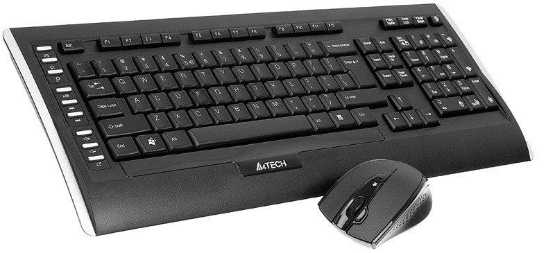 Комплект (клавіатура+миша) A4Tech 9300F фото