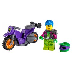 Конструктор LEGO LEGO City Акробатический трюковый мотоцикл (60296) фото