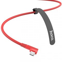 Кабель USB Hoco microUSB U83 Puissant Silicone 2.4A 1.2m Red фото
