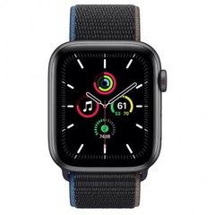 Смарт-годинник Apple Watch SE GPS + Cellular 44mm Space Gray Aluminum Case with Charcoal Sport L. (MYEU2/MYF12) фото