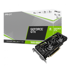 PNY GeForce GTX 1660 Super Dual Fan (VCG16606SDFPPB)