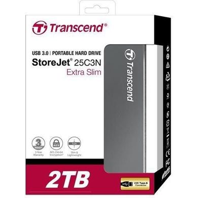 Жорсткий диск Transcend StoreJet 25C3 (TS2TSJ25C3N) фото