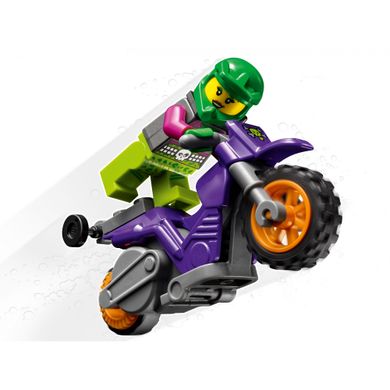 Конструктор LEGO LEGO City Акробатический трюковый мотоцикл (60296) фото