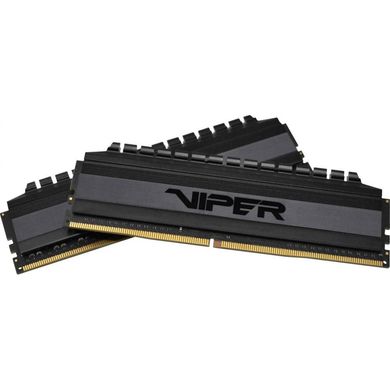 Оперативная память PATRIOT 16 GB (2x8GB) DDR4 3200 MHz Viper 4 Blackout (PVB416G320C6K) фото