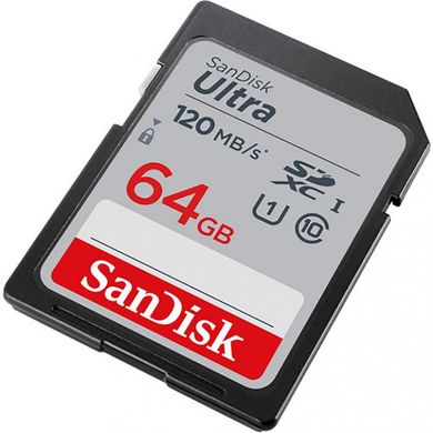 Карта пам'яті SanDisk 64 GB SDXC UHS-I Ultra SDSDUN4-064G-GN6IN фото