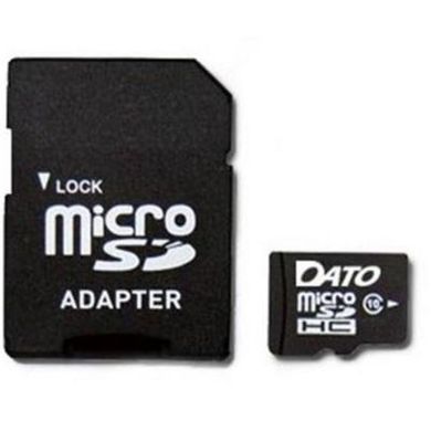 Карта памяти DATO 128 GB microSDXC Class 10 UHS-I + SD adapter DTTF128GUIC10 фото