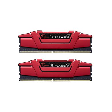 Оперативна пам'ять G.Skill 32 GB (2x16GB) Ripjaws V Blazing Red DDR4 2666 MHz (F4-2666C19D-32GVR) фото