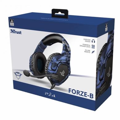 Навушники Trust GXT 488 Forze-G for PS4 Blue (23532) фото