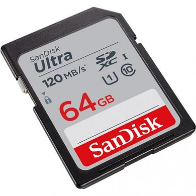 Карта памяти SanDisk 64 GB SDXC UHS-I Ultra SDSDUN4-064G-GN6IN фото