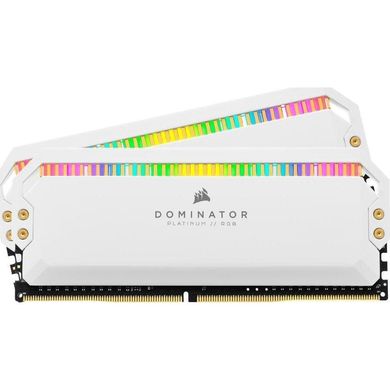 Оперативна пам'ять Corsair 16 GB (2x8GB) DDR4 3200 MHz Dominator Platinum RGB (CMT16GX4M2C3200C16) фото