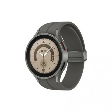 Смарт-часы Samsung Galaxy Watch5 Pro 45mm Gray Titanium (SM-R920NZTA) фото