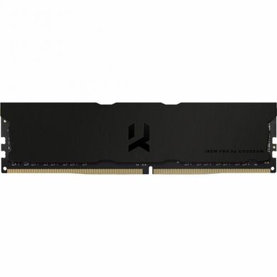 Оперативная память GOODRAM 8 GB DDR4 3600 MHz Iridium Pro Deep Black (IRP-K3600D4V64L18S/8G) фото