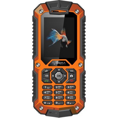 Смартфон Sigma mobile X-treme IT67m black-orange фото