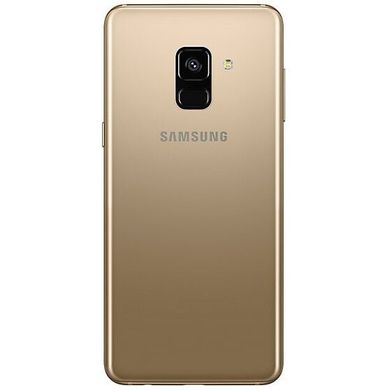 Смартфон Смартфон Samsung Galaxy A8 2018 4/32GB Gold (1SIM + MicroSD) фото