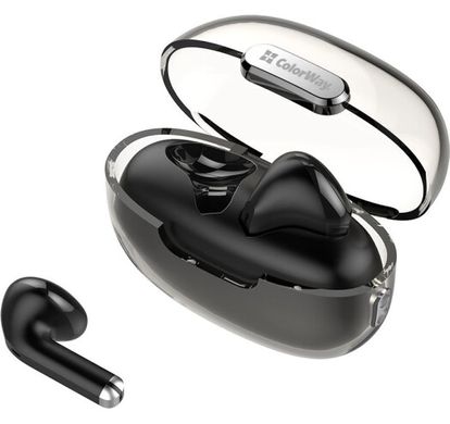 Навушники ColorWay Slim TWS-2 Earbuds Black (CW-TWS2BK) фото
