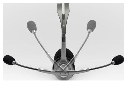 Навушники Logitech H110 Stereo Headset with 2*3pin jacks (981-000271) фото