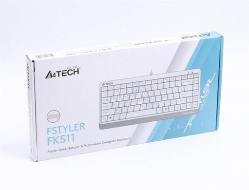 Клавиатура A4Tech Fstyler FKS11 White фото