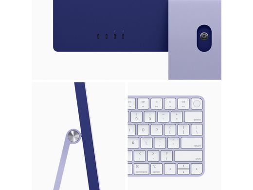 Настольный ПК Apple iMac 24 M1 Purple 2021 (Z130000N7/Z130001EH) фото