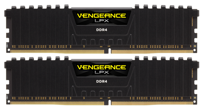 Оперативная память CORSAIR Vengeance LPX 16GB (2 x 8GB) DDR4 3200 (PC4 25600) CMK16GX4M2E3200C16 фото