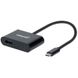 Manhattan USB-C to DisplayPort Converter with PD Port (153447) подробные фото товара