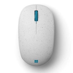 Миша комп'ютерна Microsoft Ocean Plastic Mouse Shellwhite/Turquoise BT (38-00015) фото