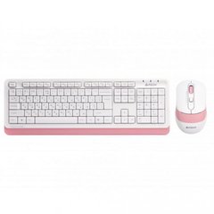 Комплект (клавіатура+миша) A4Tech Fstyler FG1010 Pink фото