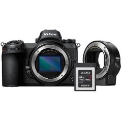 Фотоаппарат Nikon Z6 body + FTZ Mount Adapter + 64GB XQD (VOA020K008) фото