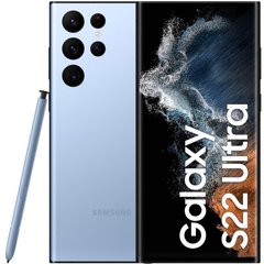 Смартфон Samsung Galaxy S22 Ultra 12/512GB Sky Blue (SM-S908BLBH) фото