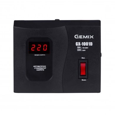 Стабілізатор напруги Gemix GX-1001D фото