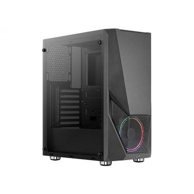 Корпус для ПК AeroCool Zauron Saturn FRGB-G-BK-v2 (ACCM-PV23023.11) Black без БП фото