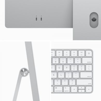 Настольный ПК Apple iMac 24 M3 Silver (MQR93) фото