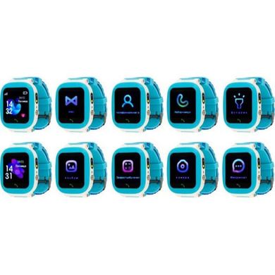 Смарт-часы AmiGo GO004 Splashproof Camera+LED Black фото