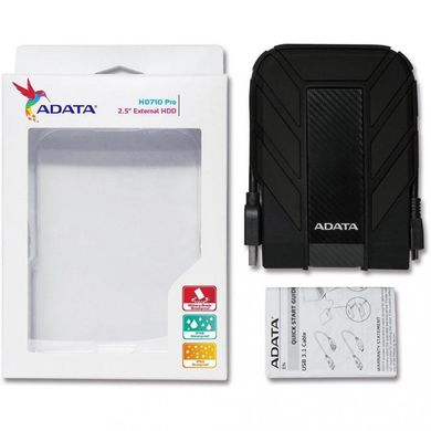 Жесткий диск ADATA DashDrive Durable HD710 Pro 1 TB Black (AHD710P-1TU31-CBK) фото