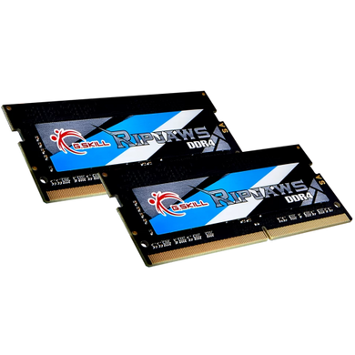 Оперативна пам'ять G.Skill 16 GB (2x8GB) DDR4 SO-DIMM 2666 MHz Ripjaws (F4-2666C19D-16GRS) фото