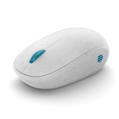 Мышь компьютерная Microsoft Ocean Plastic Mouse Shellwhite/Turquoise BT (38-00015) фото