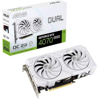 ASUS RTX4070 12GB DUAL EVO WHITE (DUAL-RTX4070-O12G-EVO-WHITE)