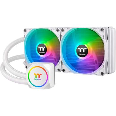 Водяне охолодження Thermaltake TH240 ARGB Sync Snow Edition (CL-W301-PL12SW-A) фото