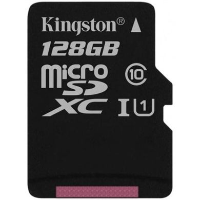 Карта памяти Kingston 128 GB microSDXC Class 10 UHS-I Canvas Select SDCS/128GB фото