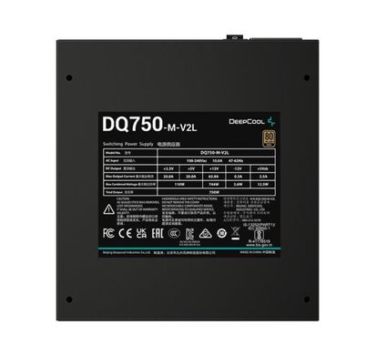 Блок питания DeepCool DQ750M (DP-GD-DQ750-M-V2L) 750W фото