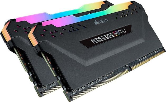 Оперативна пам'ять Corsair 32GB 3000MHz Vengeance RGB PRO CL15 (2x16GB) (CMW32GX4M2C3000C15) фото