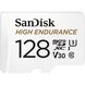 SanDisk 128 GB microSDXC High Endurance UHS-I U3 V30 + SD adapter SDSQQNR-128G-GN6IA детальні фото товару