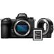 Nikon Z6 body + FTZ Mount Adapter + 64GB XQD (VOA020K008)