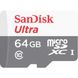 SanDisk 64 GB microSDHC UHS-I Ultra + SD adapter SDSQUNR-064G-GN3MA подробные фото товара