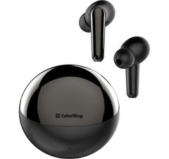 Навушники ColorWay TWS-3 Earbuds Black (CW-TWS3BK) фото