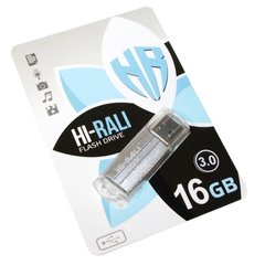 Flash память Hi-Rali 16 GB Corsair series USB 3.0 Silver (HI-16GB3CORSL) фото