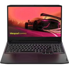 Ноутбук Lenovo IdeaPad Gaming 3 15ACH6 Shadow Black (82K202BLRA) фото