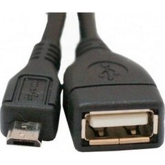 Кабелі та перехідники ATcom USB2.0 AF/microBM5P OTG 0.1m (3792) фото