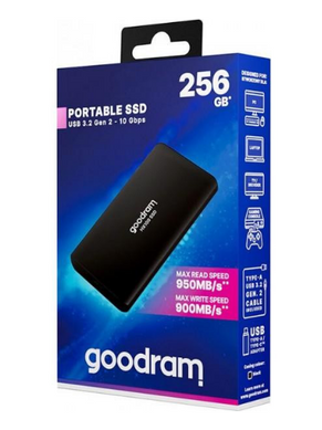 SSD накопитель GOODRAM HX100 256 GB (SSDPR-HX100-256) фото