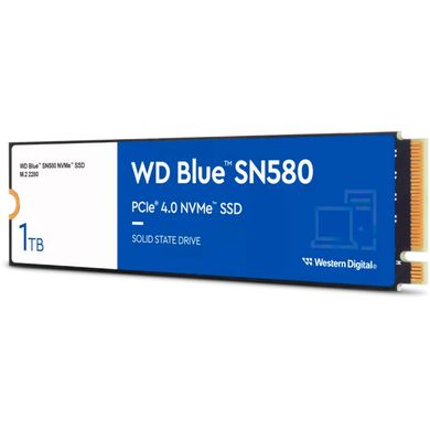 SSD накопичувач WD Blue SN580 1TB (WDS100T3B0E) фото